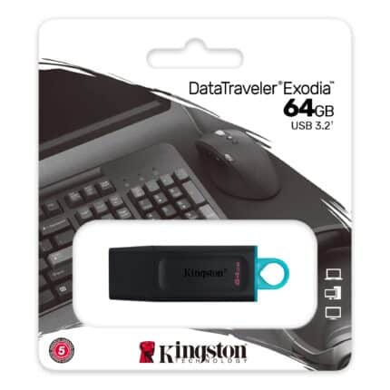 فلاشه kingstone 64GB  حديد