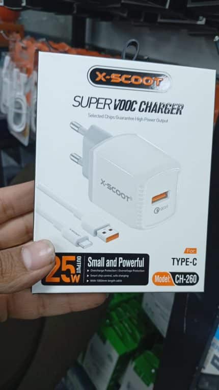 X-SCOOT CH-260 Wall Charger TYPE C 25W
