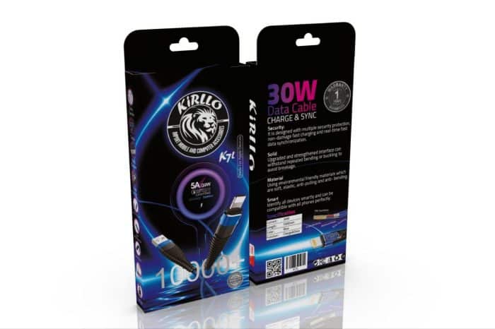 charger cable USB TO Lightning IPHONE 30W