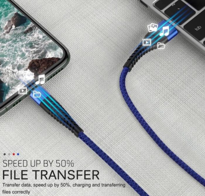 cable USB TO MICRO USB 30W 2M