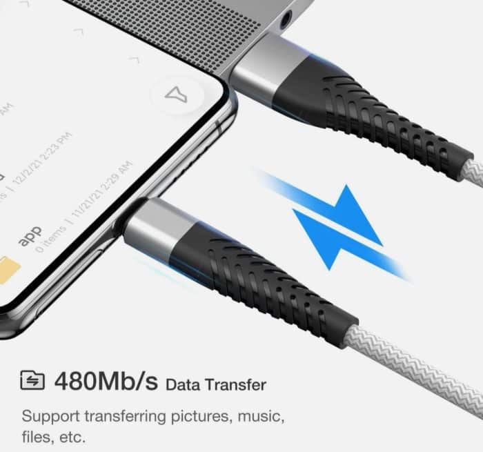 cable USB TO MICRO USB 30W 2M