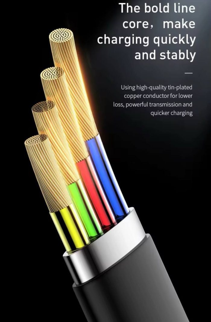 60w 6A Super vooc Terboo cable USB TO MICRO USB 60W 2M