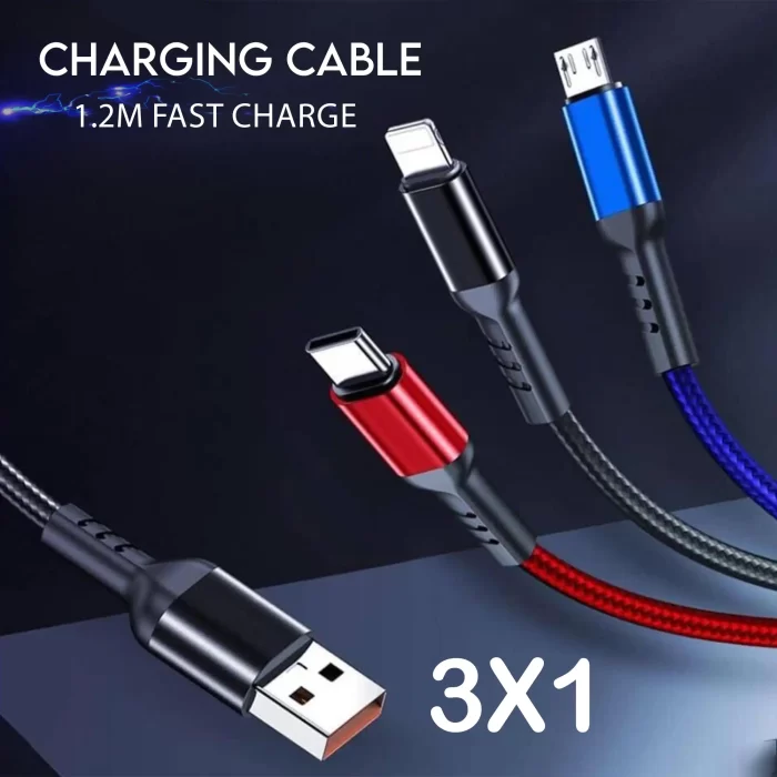 3X1 Charger Cables