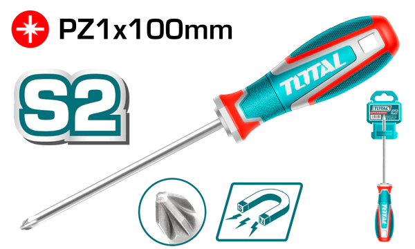 مفك صليبه توتال مفك صليبه توتال