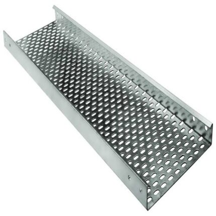 كابل تراي 50*10 سمك 1.5 مللي مجلفن على الساخن - Cable Tray 50*10 Galvanized Hot-Dip with 1.5mm Thickness