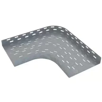 كوع90 كابل تراى50*10 سمك1.5مللى مجلفن على الساخن///Degree Elbow90 Cable Tray 50×10 cm Thickness 1.5 mm Hot-Dip Galvanized