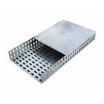 غطاء كوع 90 درجة كابل تراى 10 سم سمك 1 مللي مجلفن على الساخن | Cover for 90-Degree Elbow Cable Tray 10 cm Thickness 1 mm Hot-Dip Galvanized